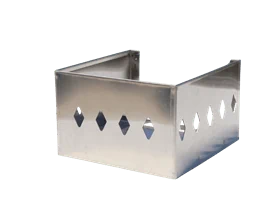 מעמד מרובע לסיר- כסוף