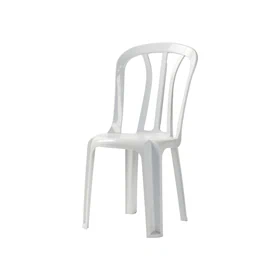 כיסא פלסטיק כתר - אפור בהיר
