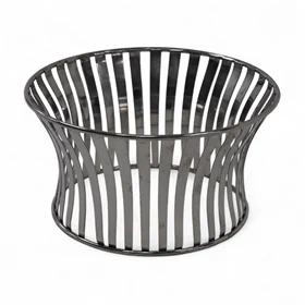 מעמד עגול כסוף לסיר - פסים