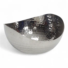 קערת נירוסטה אובלית