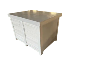 שולחן הגשה סגור 122X91X88 - לבן