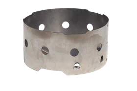 מעמד עגול כסוף לסיר- חורים