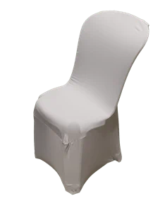 כיסוי לכיסא - לבן