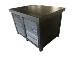 שולחן הגשה סגור 122X91X88 - שחור