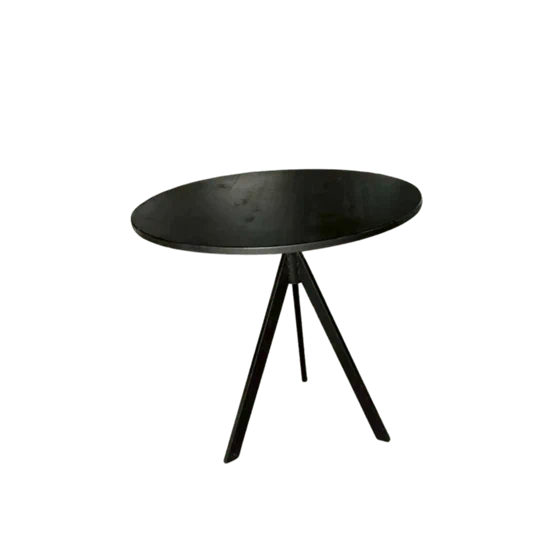 שולחן קפה 3 רגליים שחור