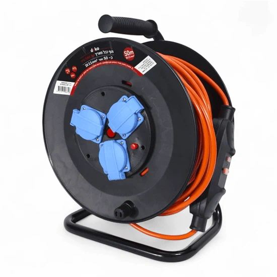כבל מאריך גלגלת 50מ' 3X2.5